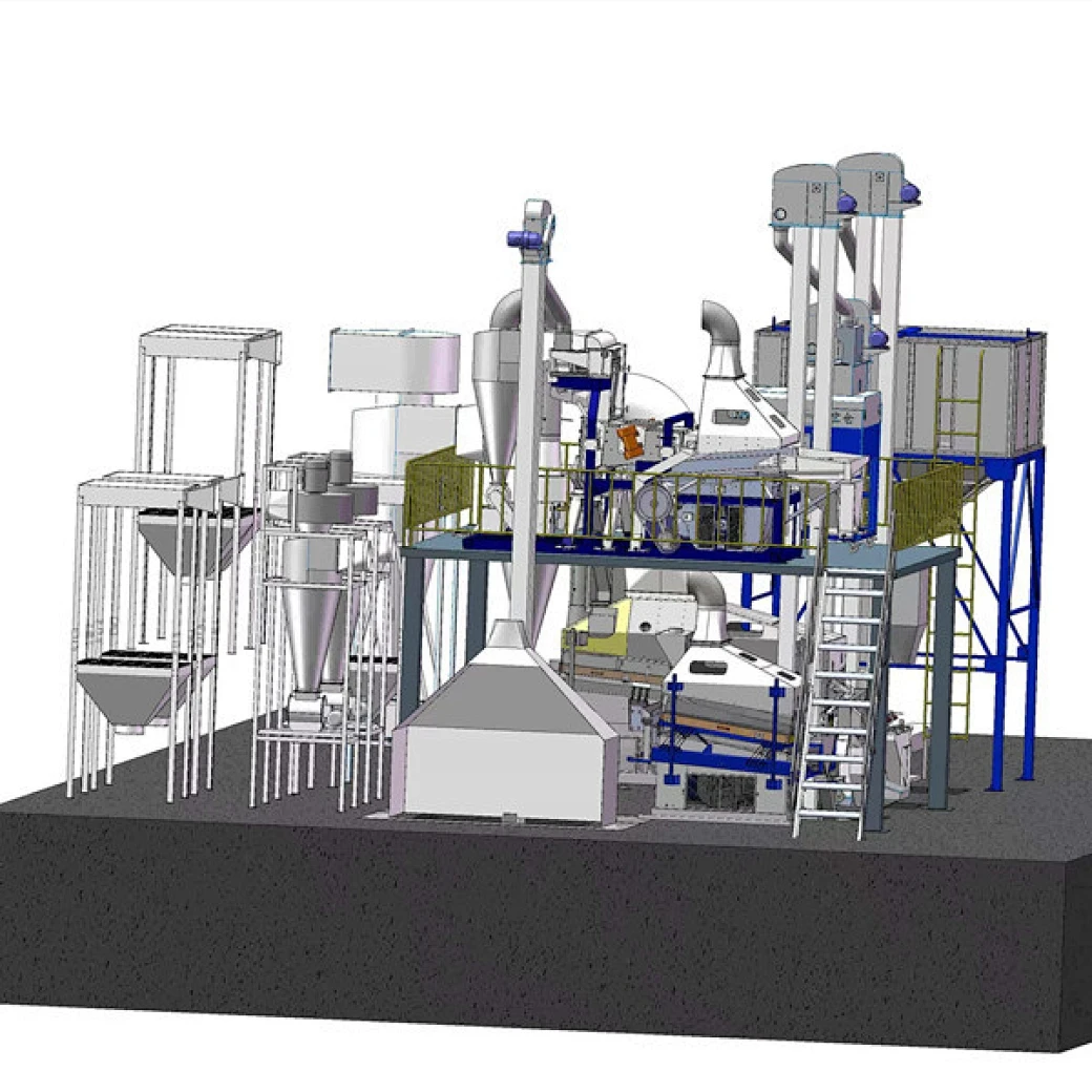 Sesame Cleaning Processing Plant