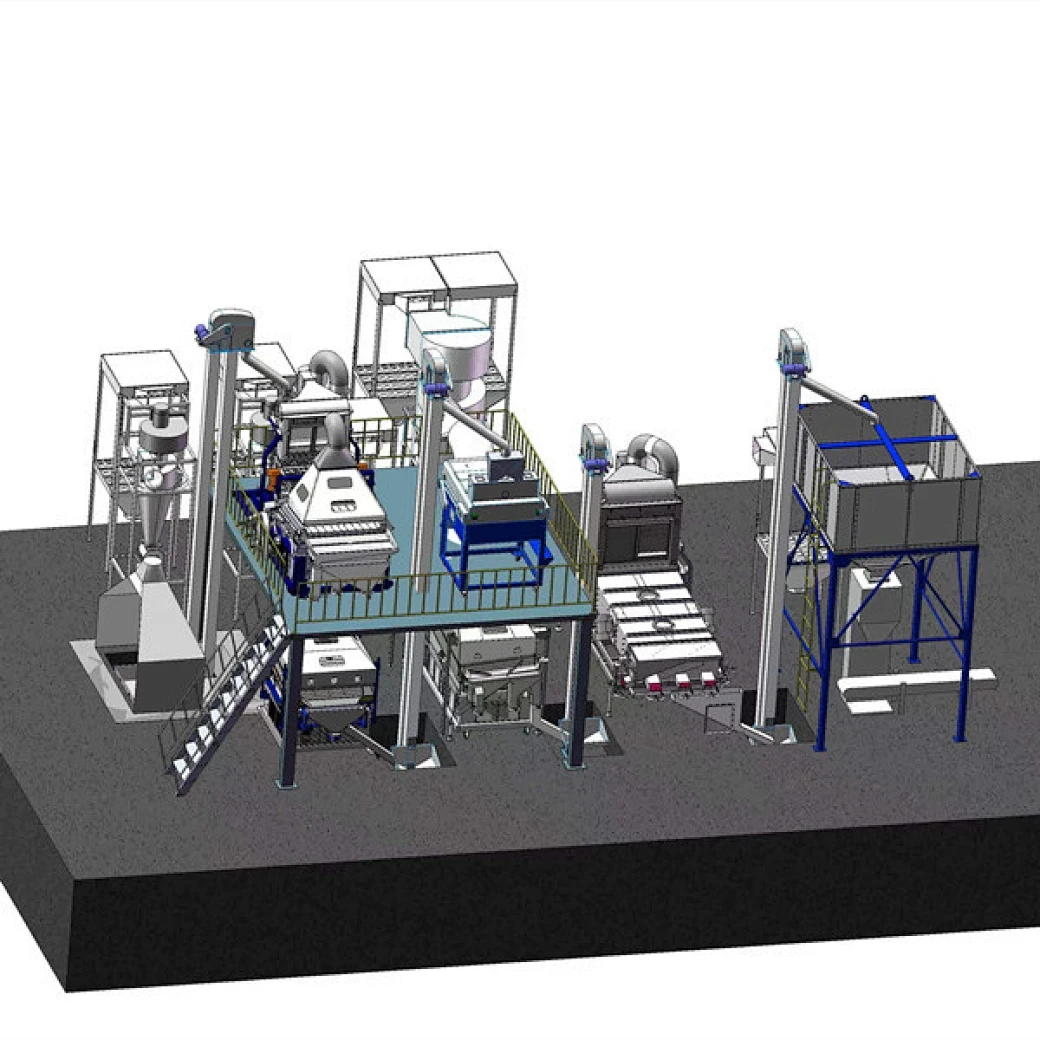 Sesame Cleaning Processing Plant