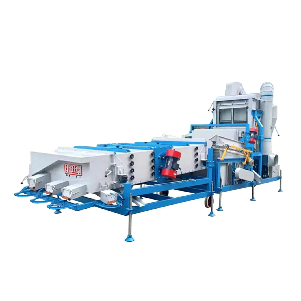 5XFZ-25S Air Screen Cleaner With Gravity Table With 5XFJ-10C Vibration Grader