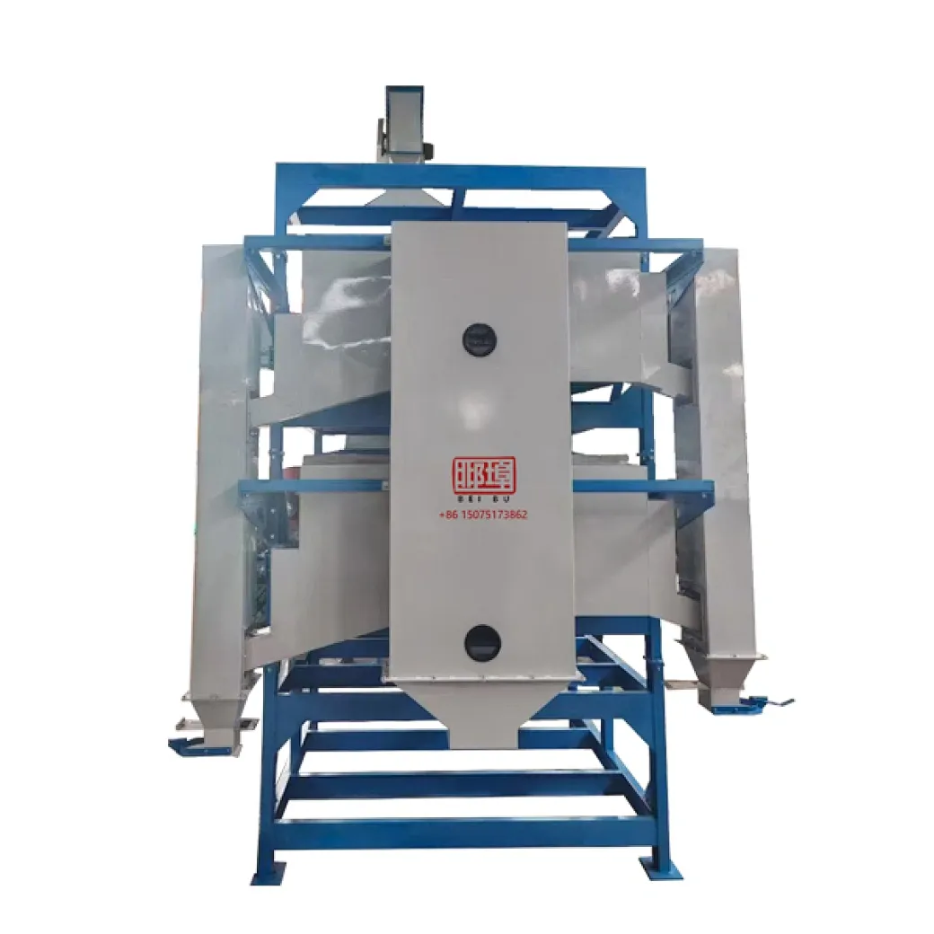 PLC Auto Cleaner With Gravity Table & Vibration Grader