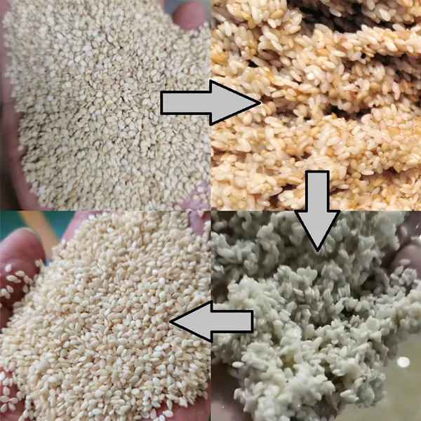 sesame peeling machine