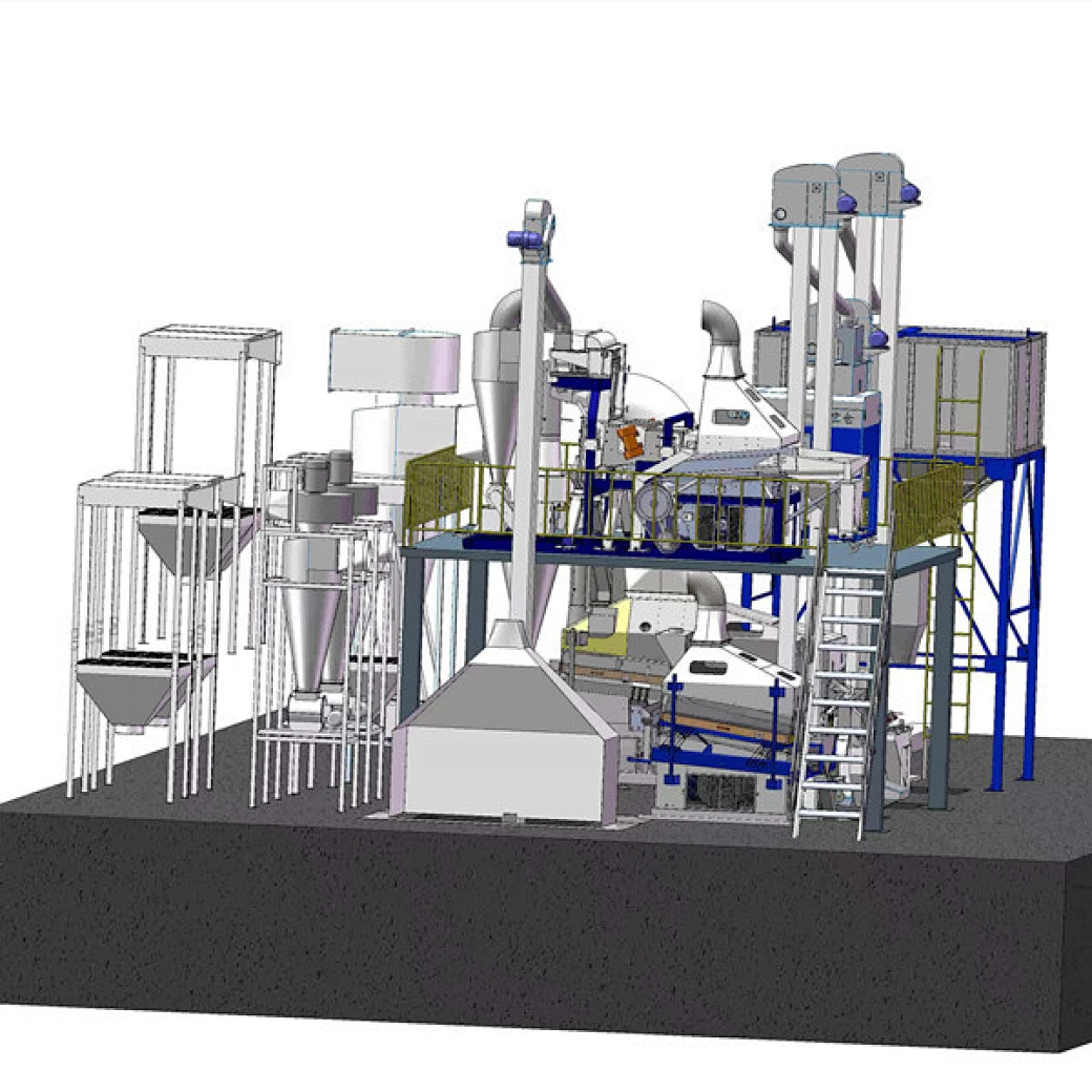 Sesame Cleaning Processing Plant