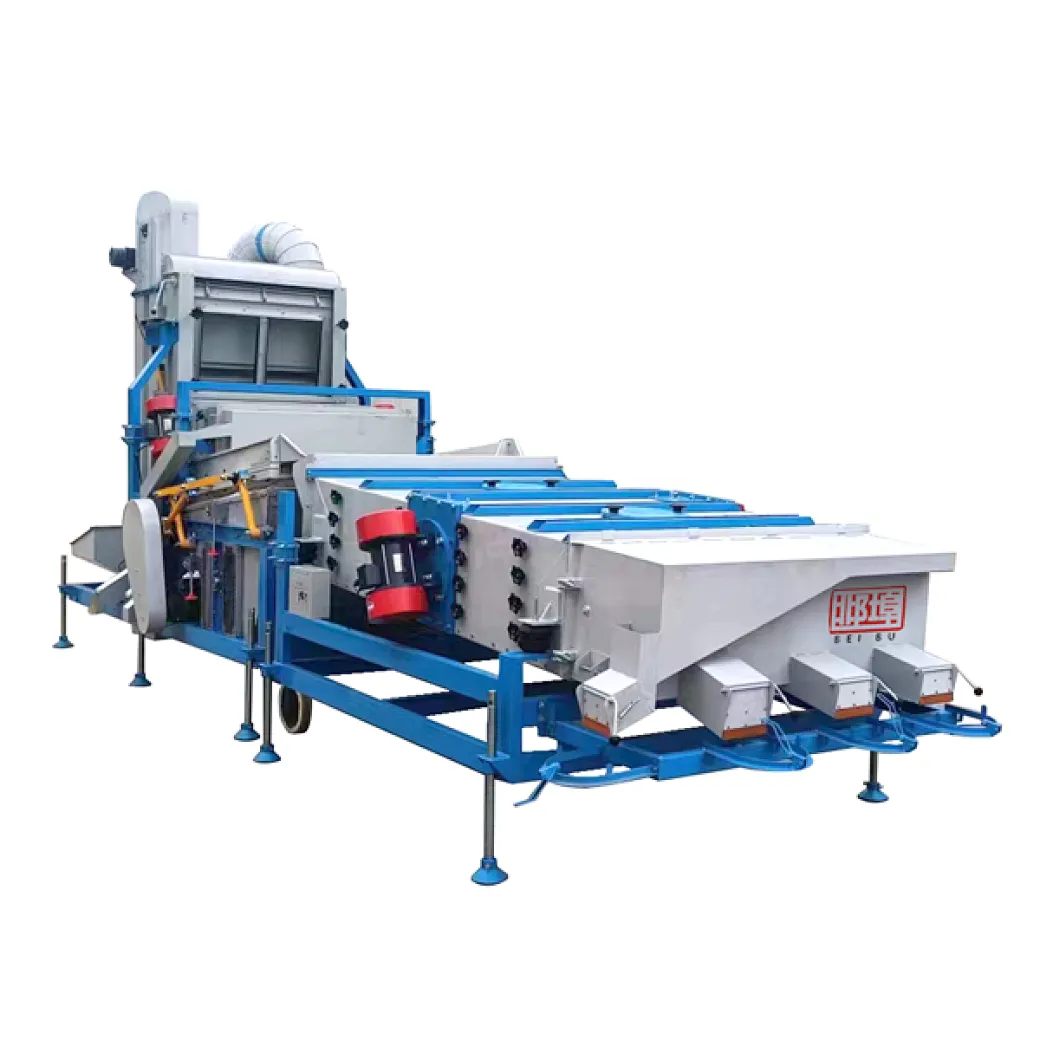 5XFZ-25S Air Screen Cleaner With Gravity Table With 5XFJ-10C Vibration Grader