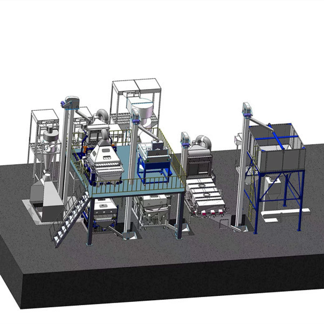 Sesame Cleaning Processing Plant